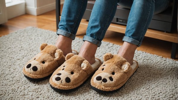Chaussons animaux adulte : confort et style à la maison